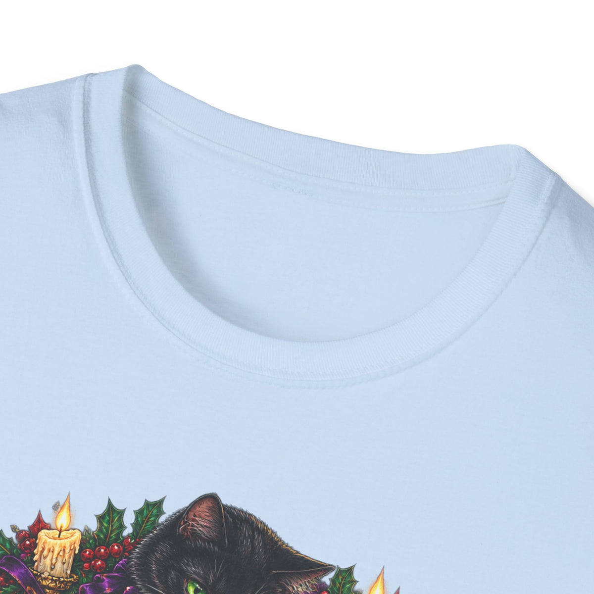 Festive Mischief | Cat Lover Christmas Holiday T-Shirt