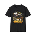 Meme | Like A Boss | Funny Office Meme Tee for Managers & Entrepreneurs