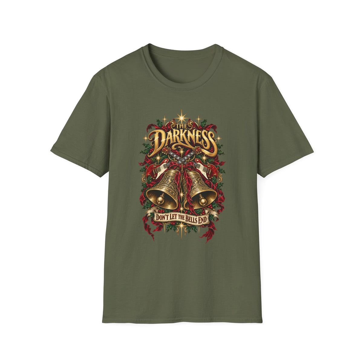 The Darkness | Dont Let The Bells End Christmas Graphic T-Shirt