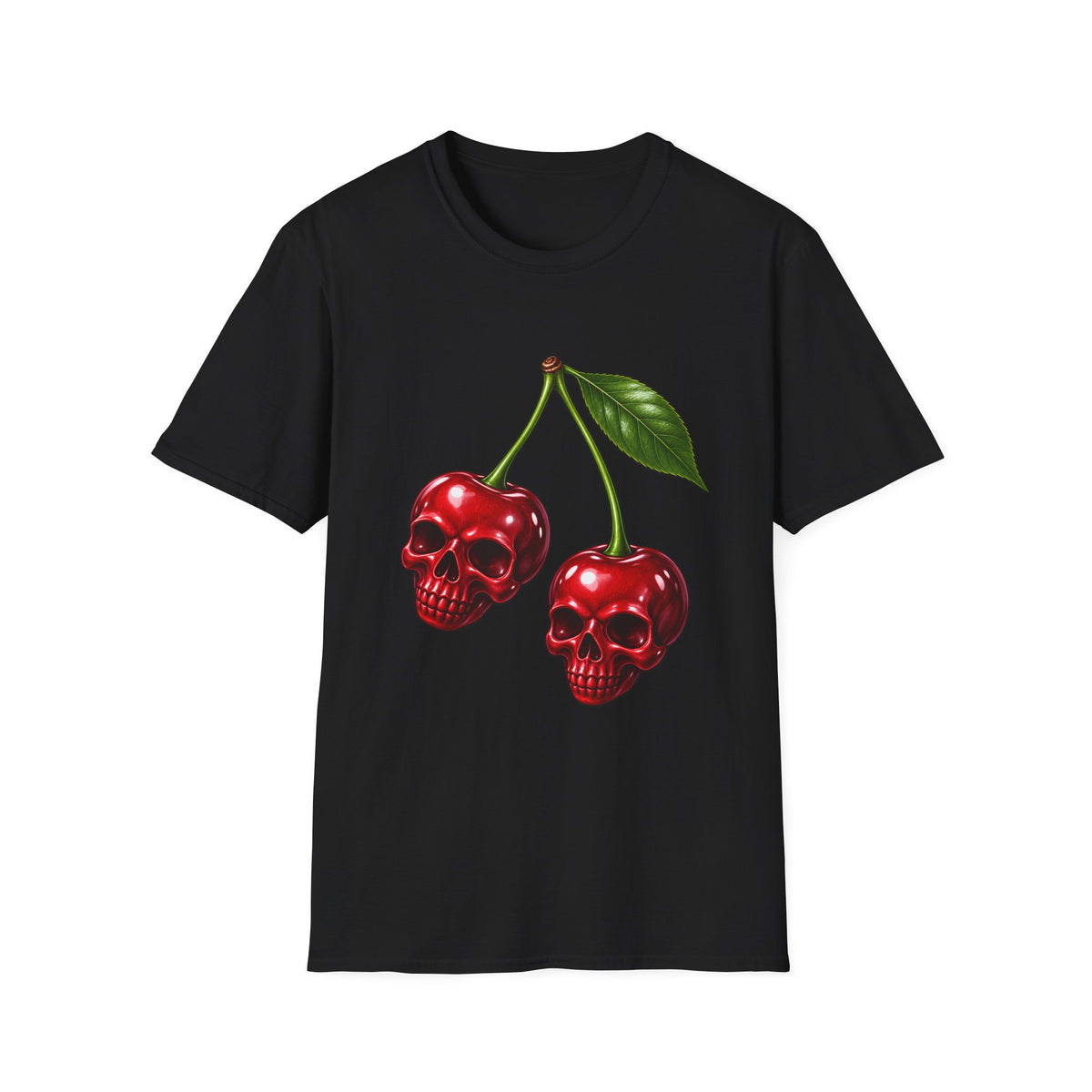 Skull Cherry Graphic Tee