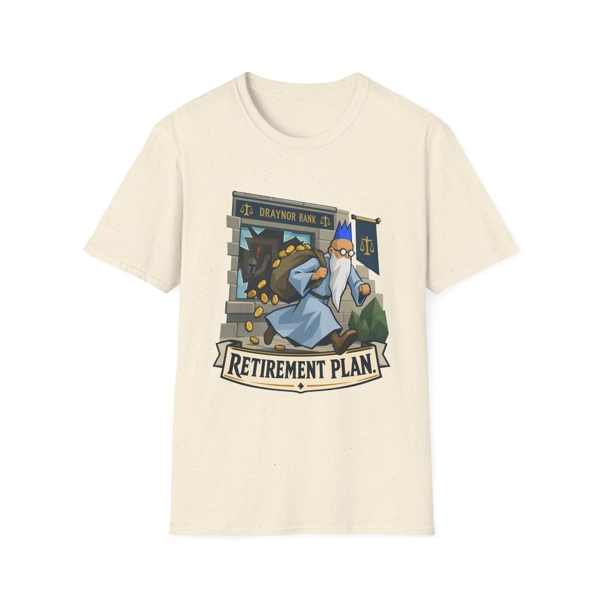 Retirement Plan Wise Old Man OSRS / Runescape T-Shirt