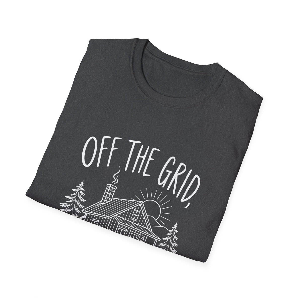 Off The Grid On Purpose | Cabin Tee