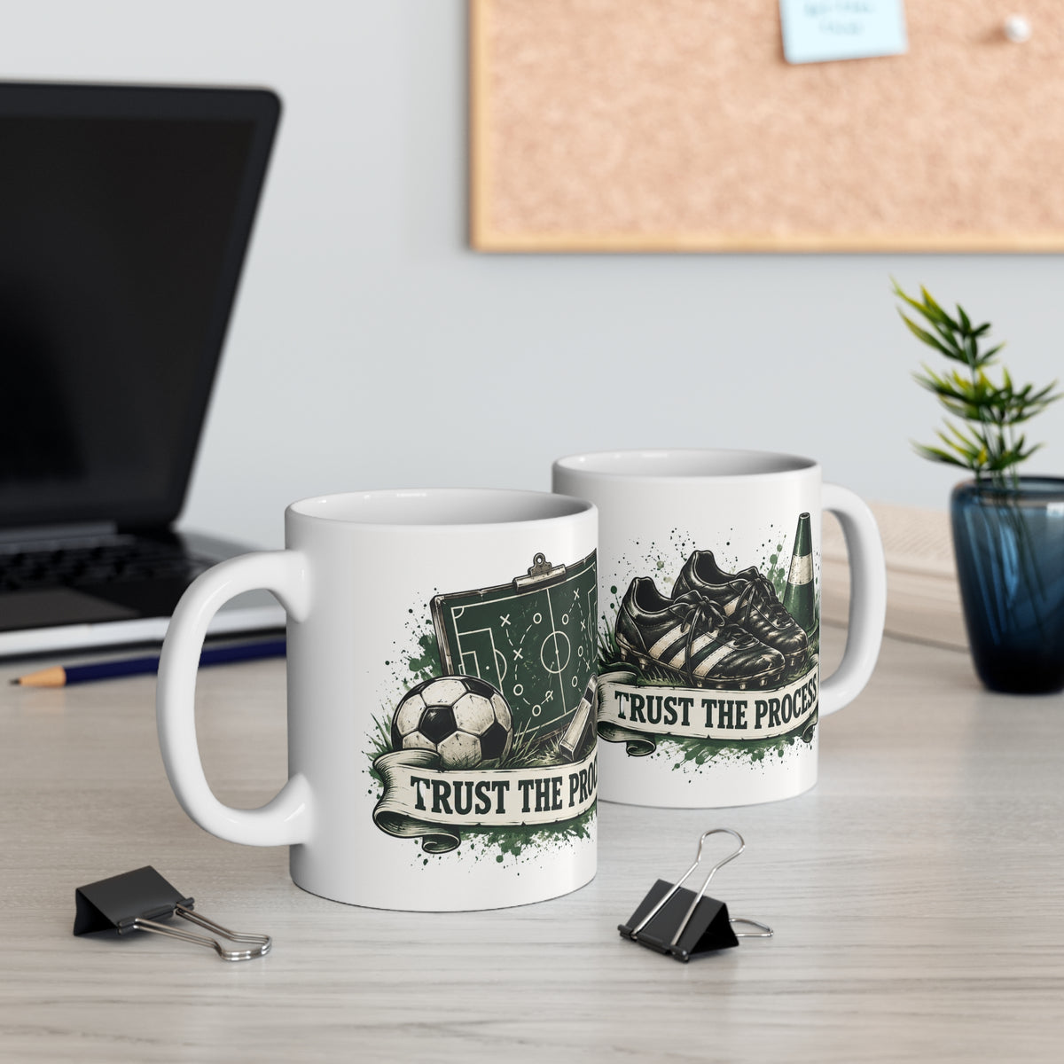 Trust The Process | Football Coach Coffee Cup Gift (11oz)