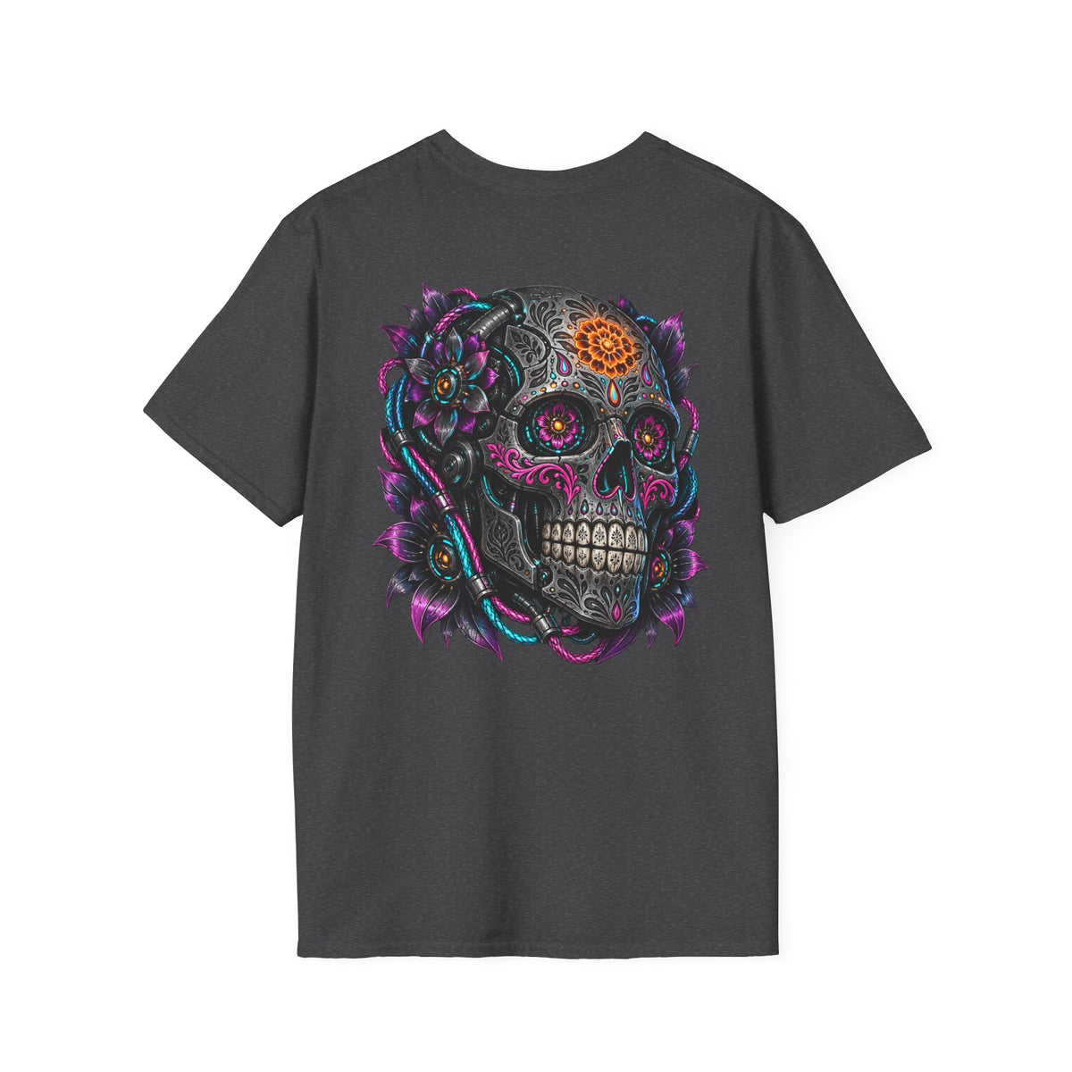 Sugar Skull | Day of the Dead | Floral Skull Tee