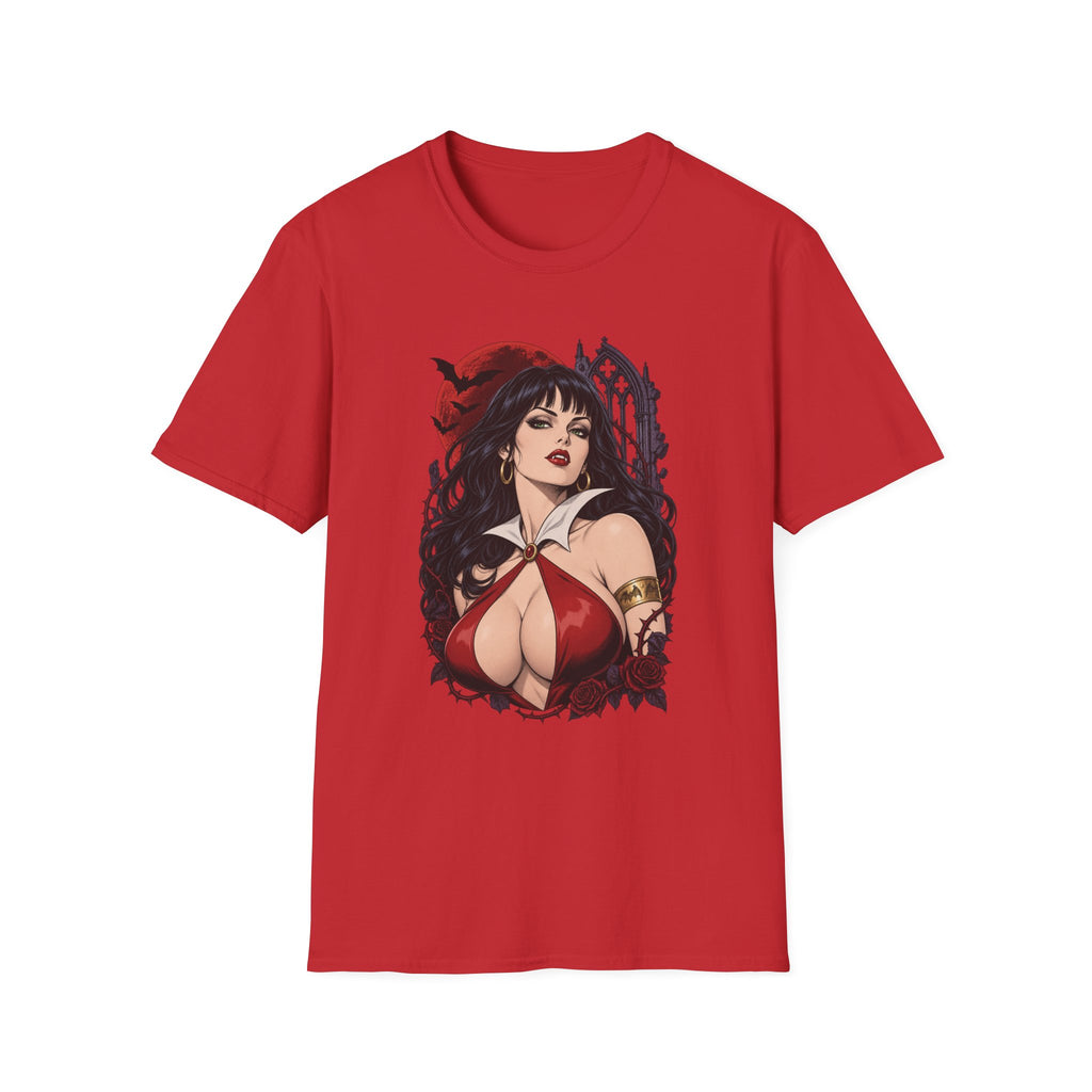 Vampirella | Sexy Halloween Vampire Pin Up Girl Sorceress Graphic T-Shirt