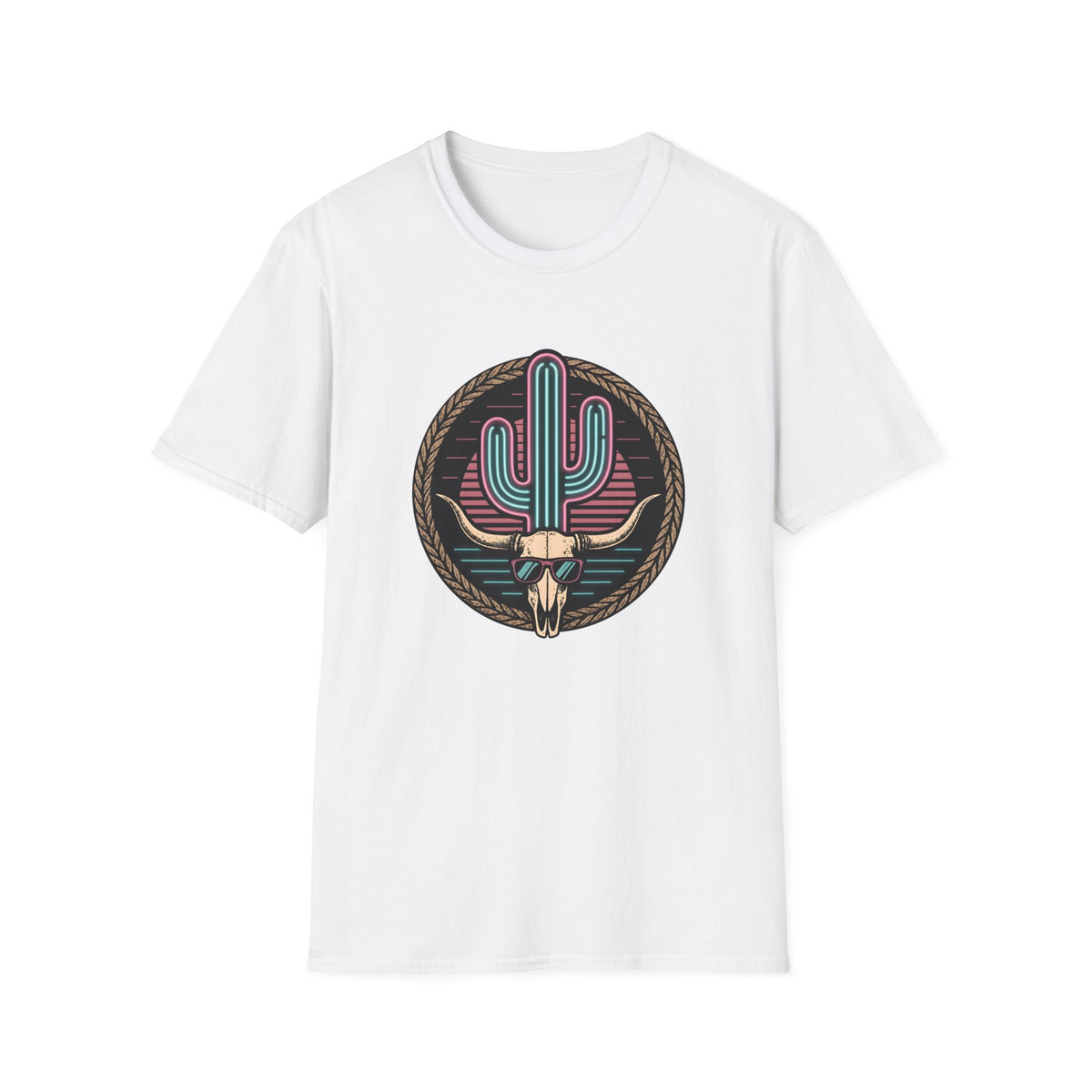Cool as a Cactus - Summer Cactus / Skull T-Shirt