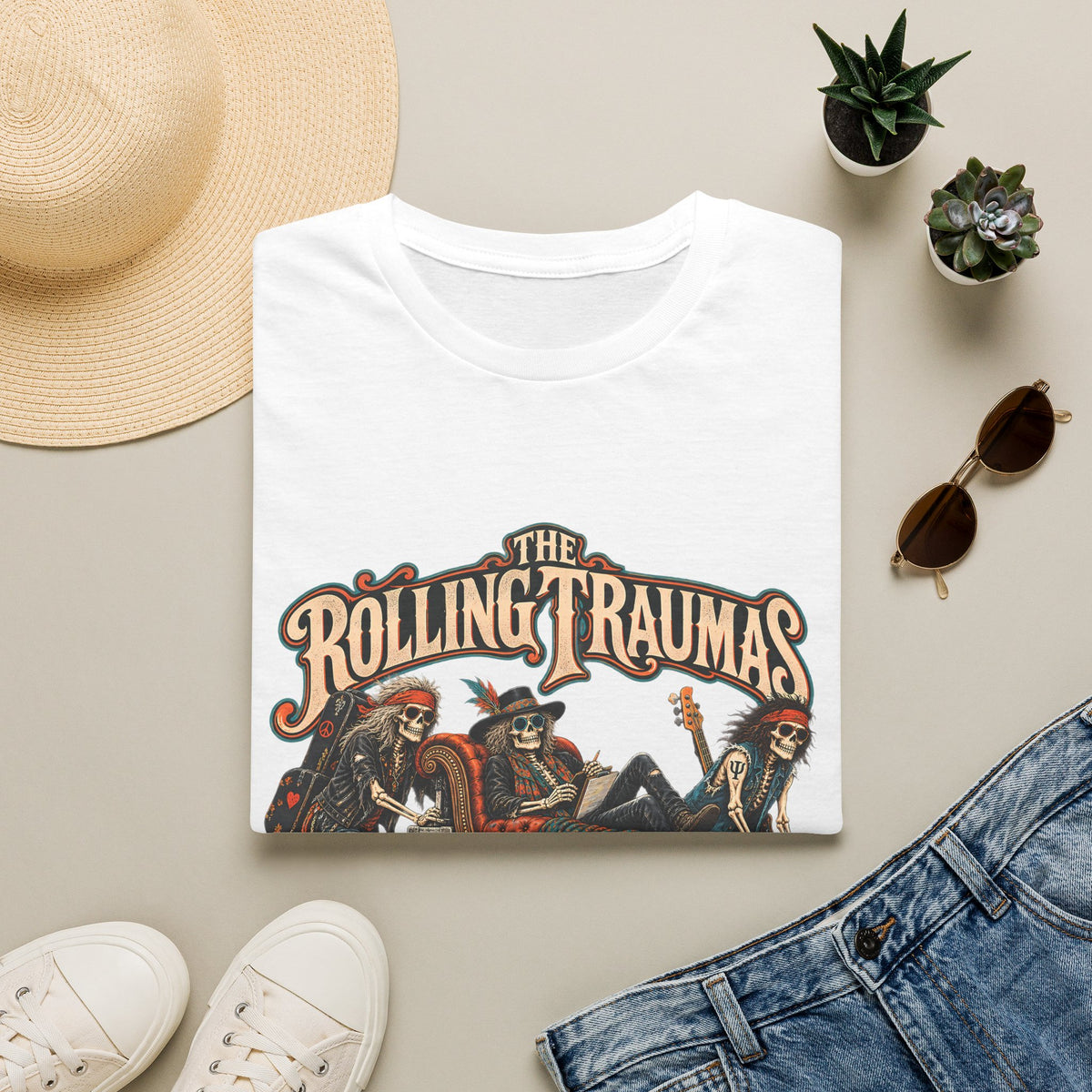 Rolling Traumas "Still On Tour" | Rock Band T-Shirt