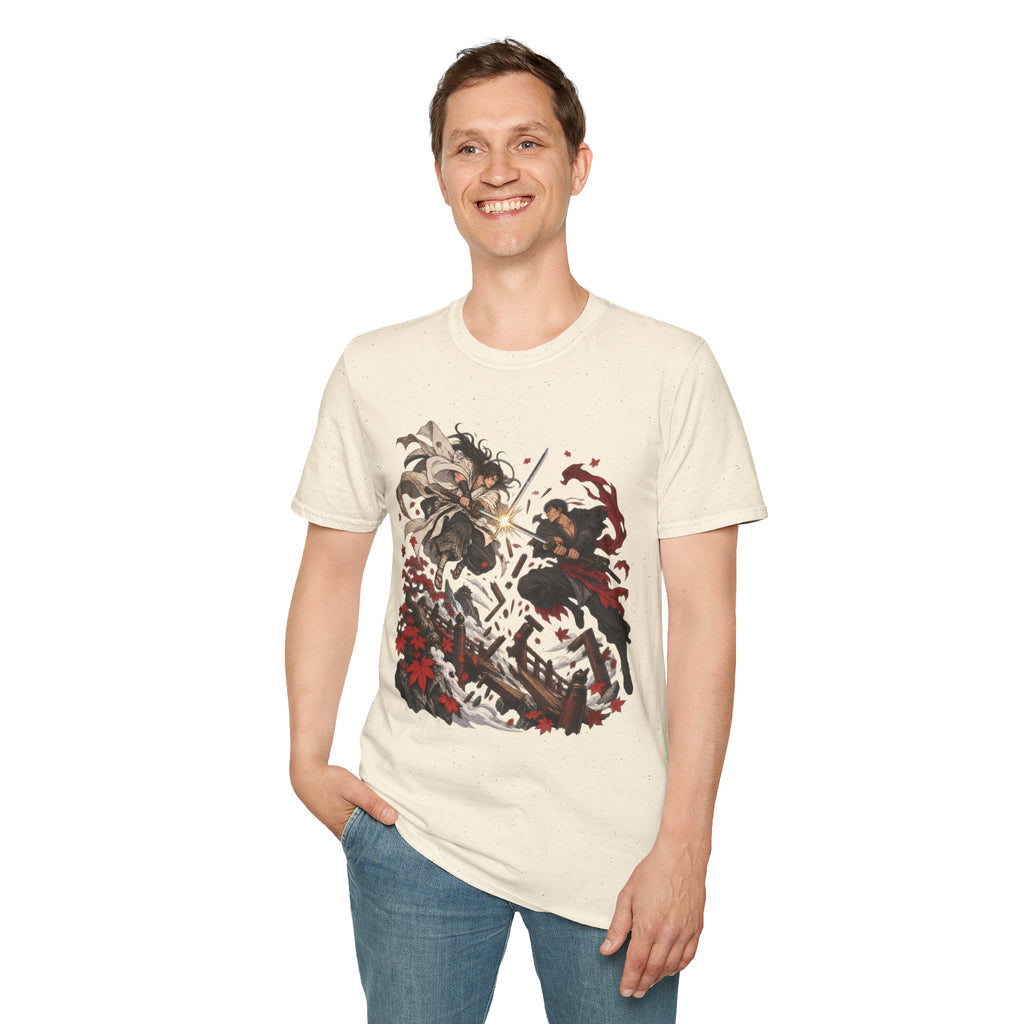 Battle of Broken Bridges | Anime Japanese Samurai Battle T-Shirt