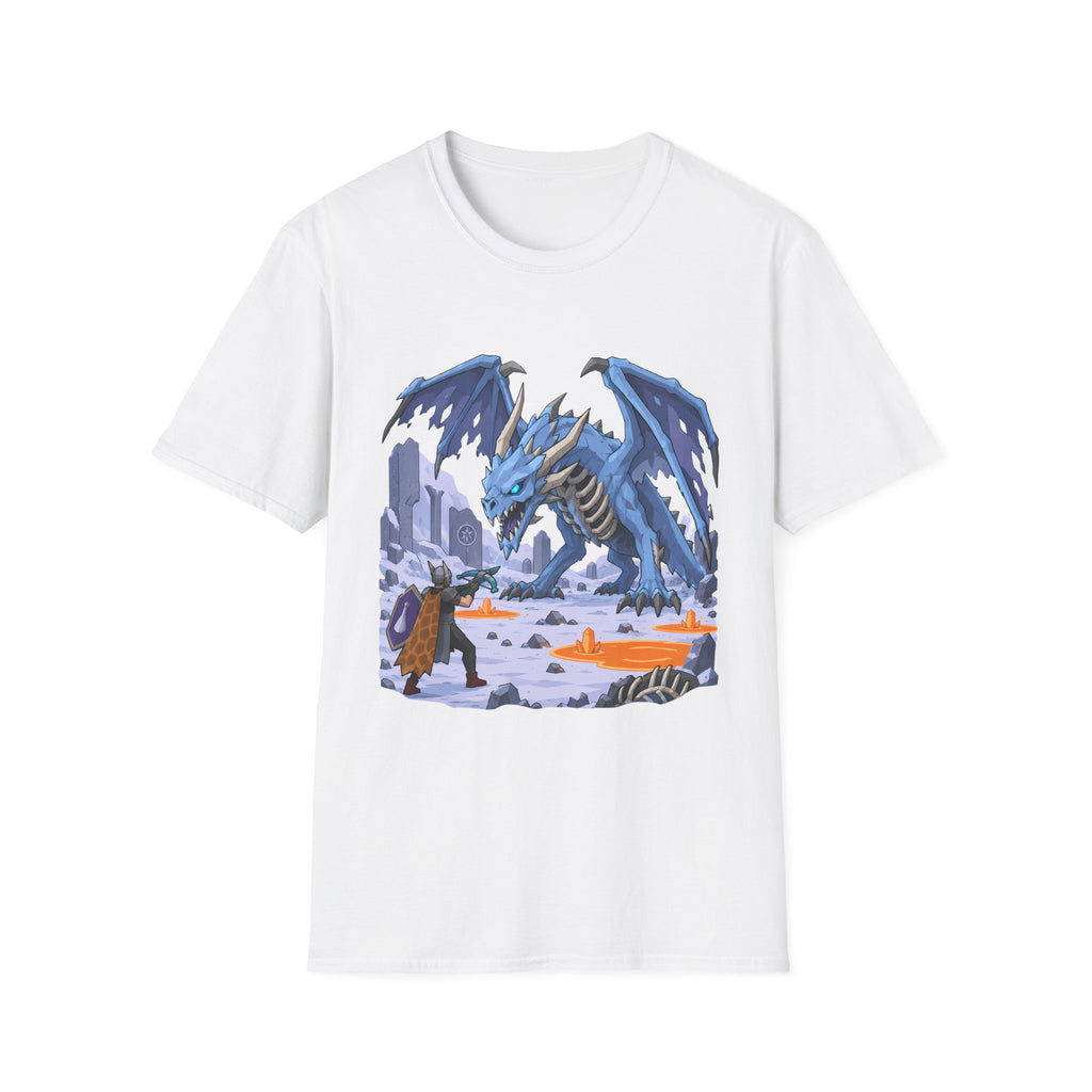Vorkath Blue Ice Dragon T-Shirt - Fantasy Dragon Graphic Tee