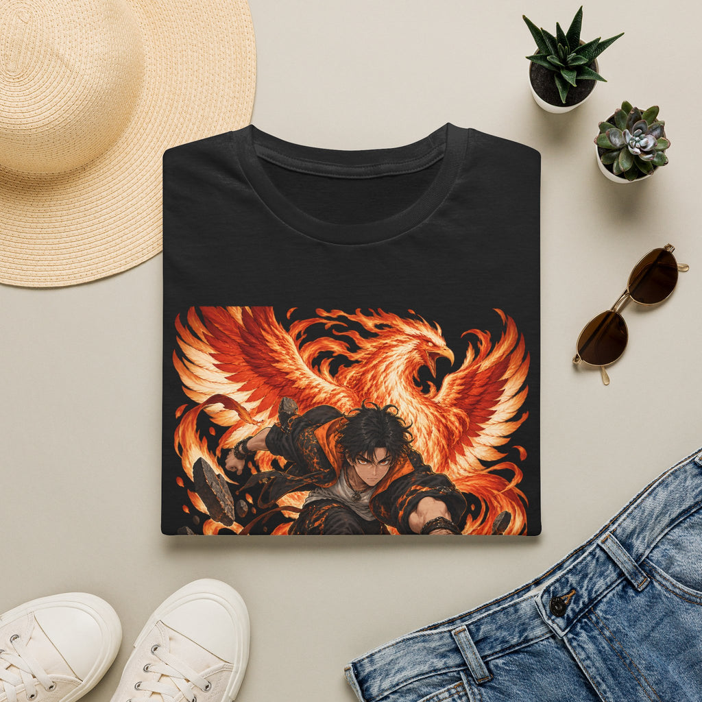 The Phoenix Warrior | Japanese Style | Anime Ninja T Shirt