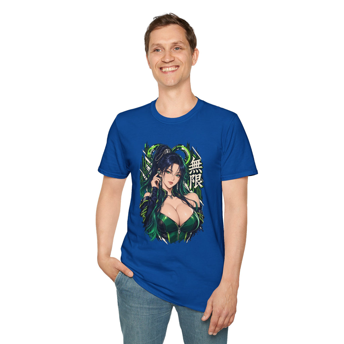 Infinity | Sexy Anime Ninja Pin Up Woman Graphic T-Shirt