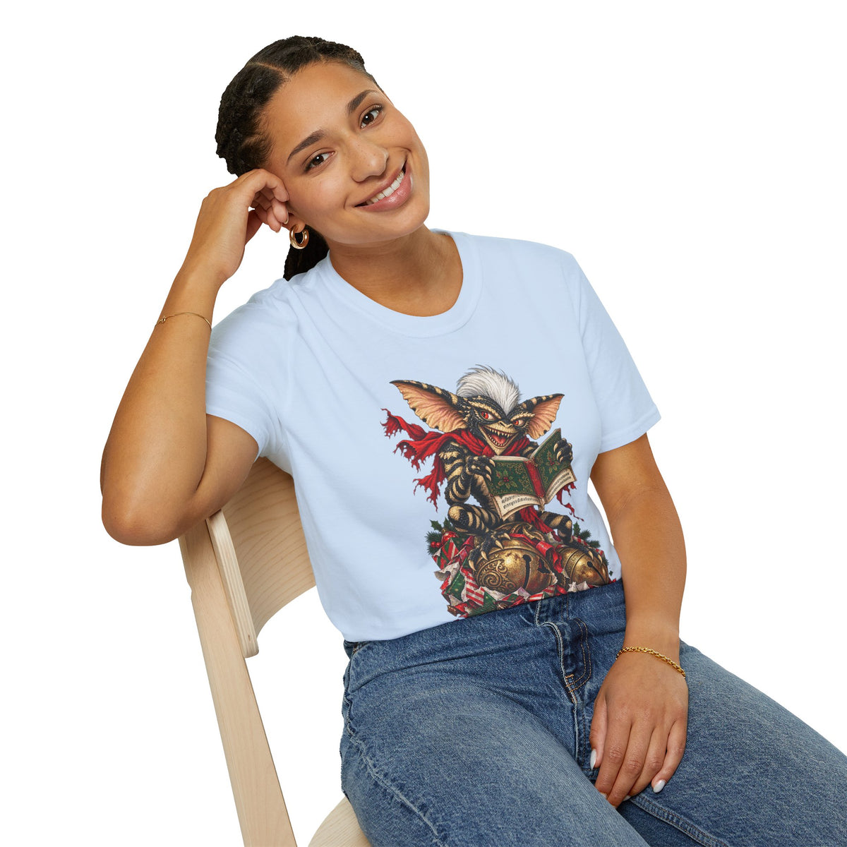 Stripe | Gremlin Caroler Christmas T-Shirt
