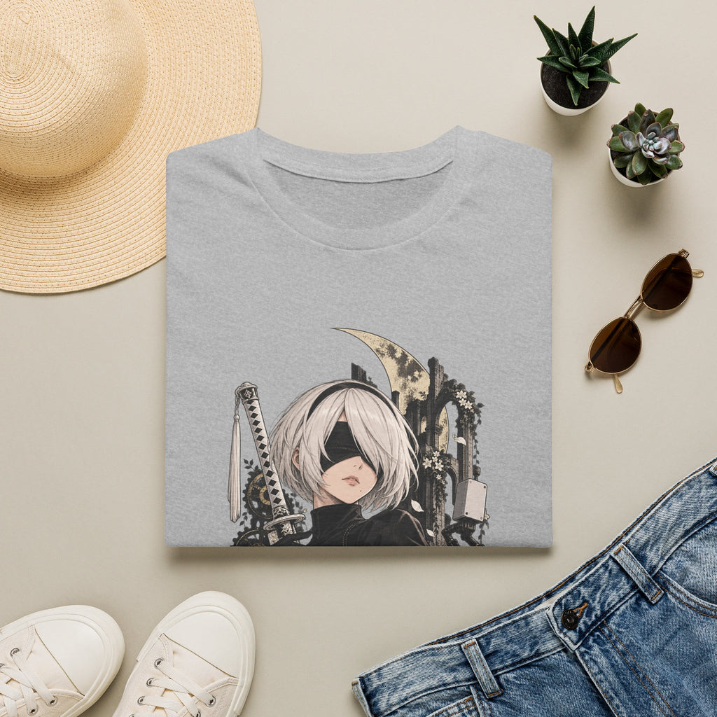 2B | Nier Automata | Anime Character Gothic T-Shirt