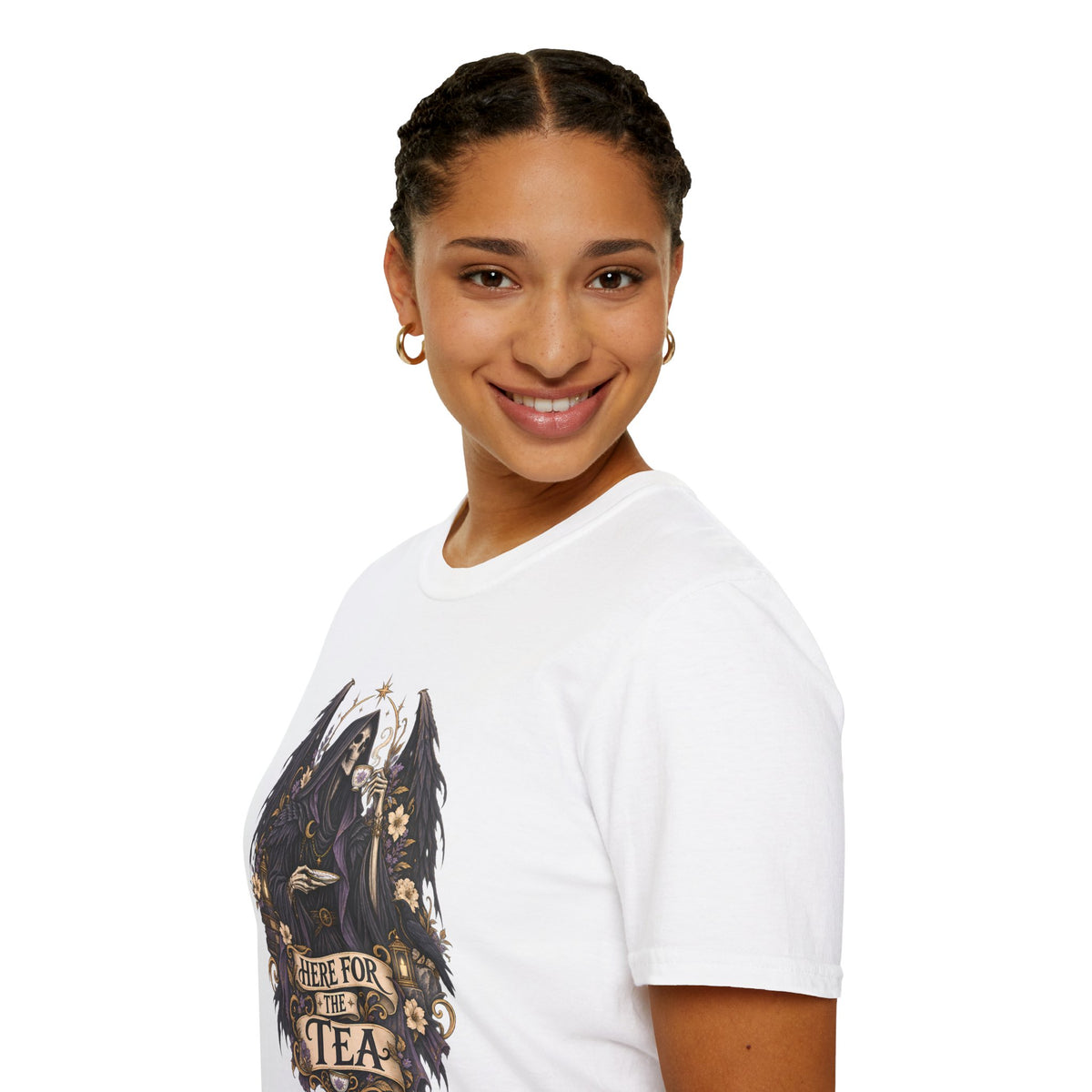 Here for the Tea | The Suriel ACOTAR Character Graphic T Shirt