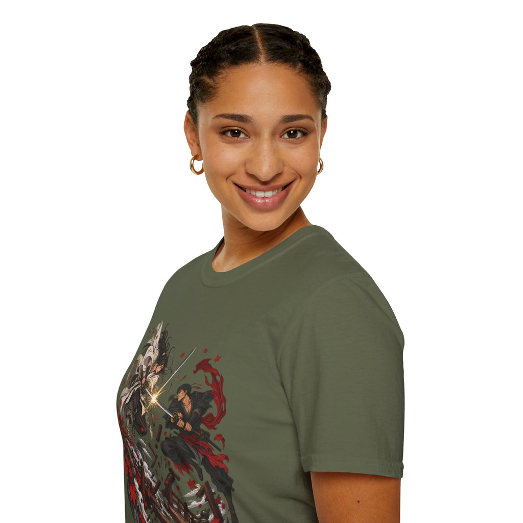 Battle of Broken Bridges | Anime Japanese Samurai Battle T-Shirt