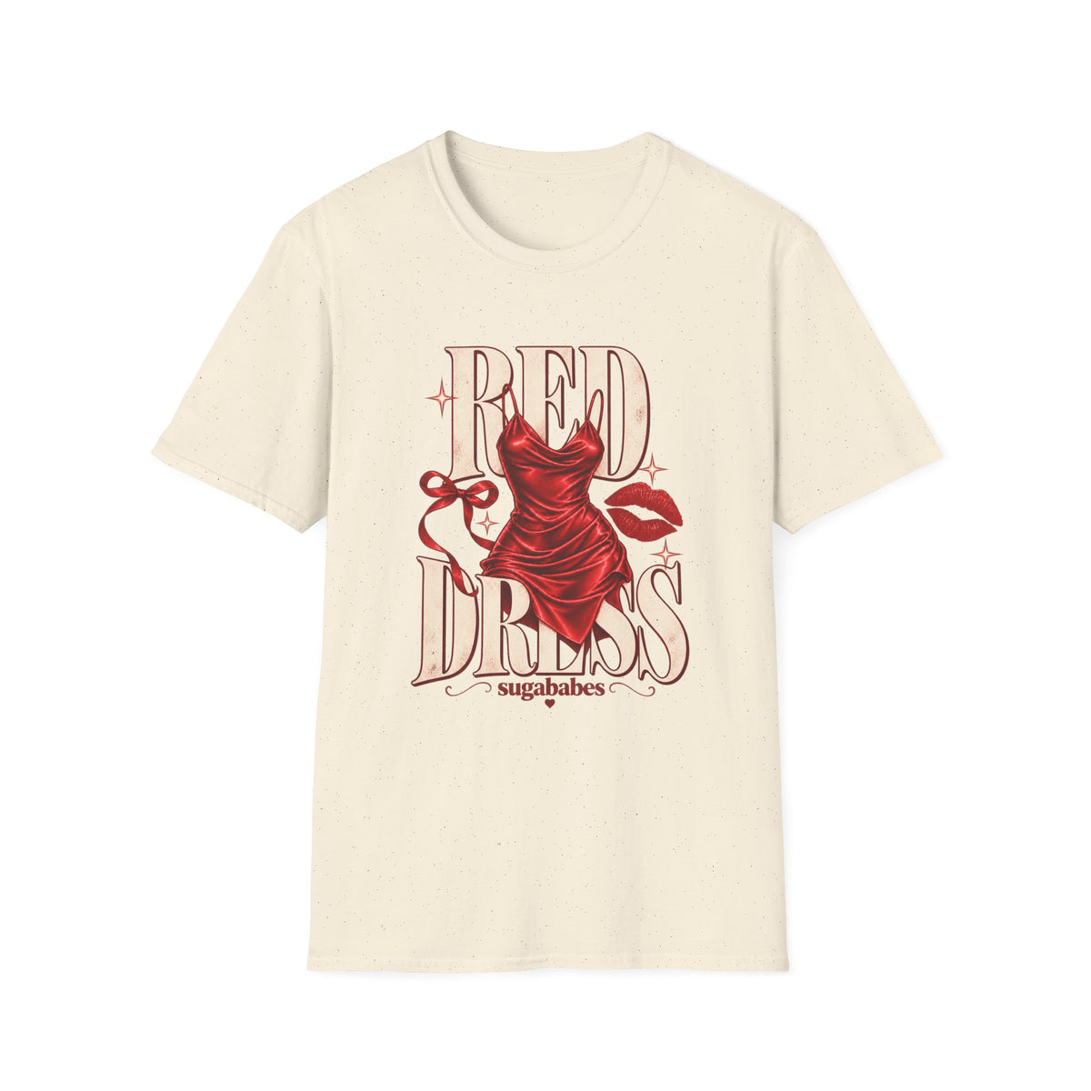 Red Dress | Sugababes Retro Pinup Graphic T Shirt