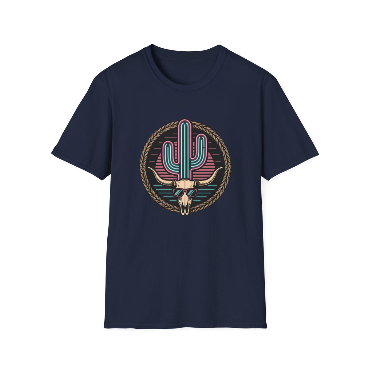 Cool as a Cactus - Summer Cactus / Skull T-Shirt