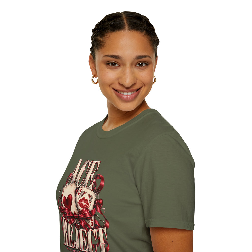 Ace Rejects | Sugababes | Playing Card Ace of Hearts T Shirt