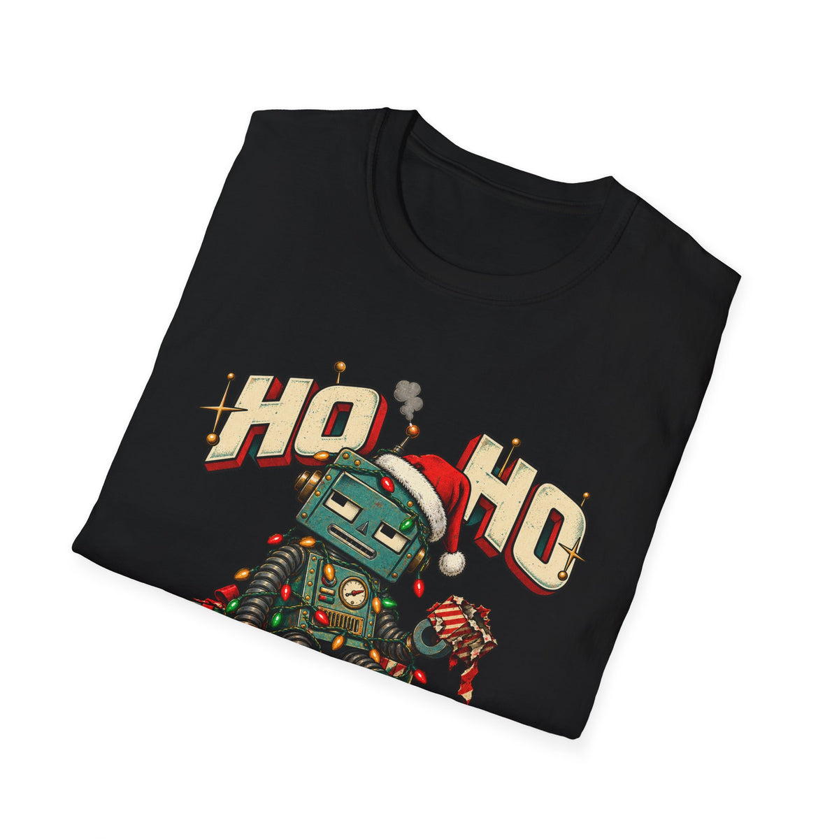 Christmas | Holiday Robot | Ho Ho No | Graphic Tee