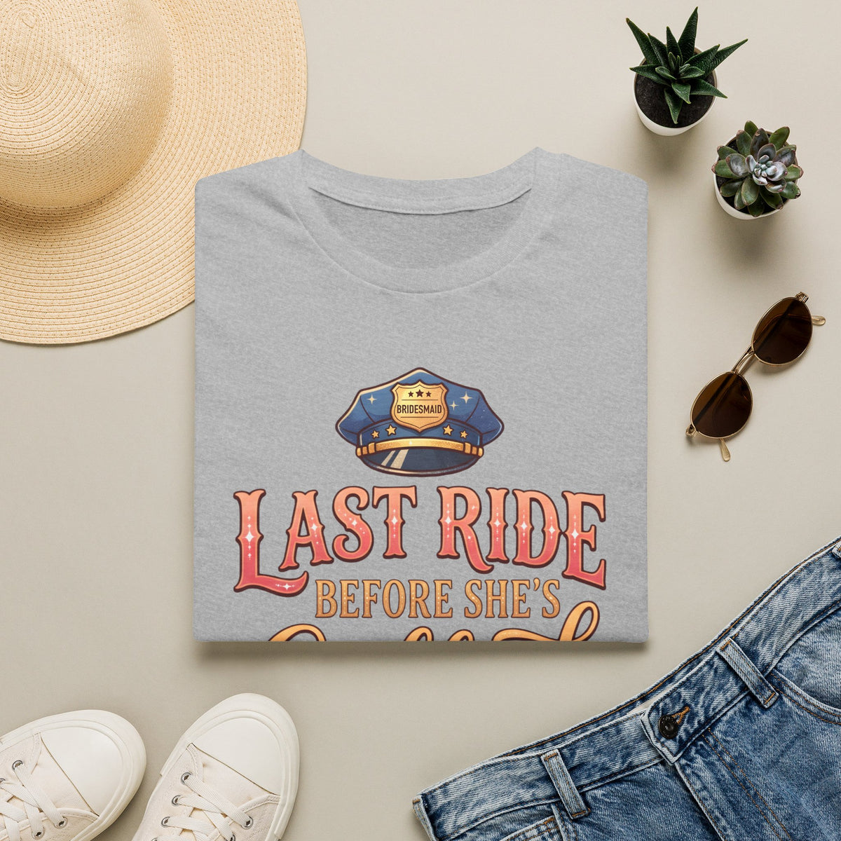 One Last Ride (Bridesmaid) - Hen Party / Girls Night T Shirt