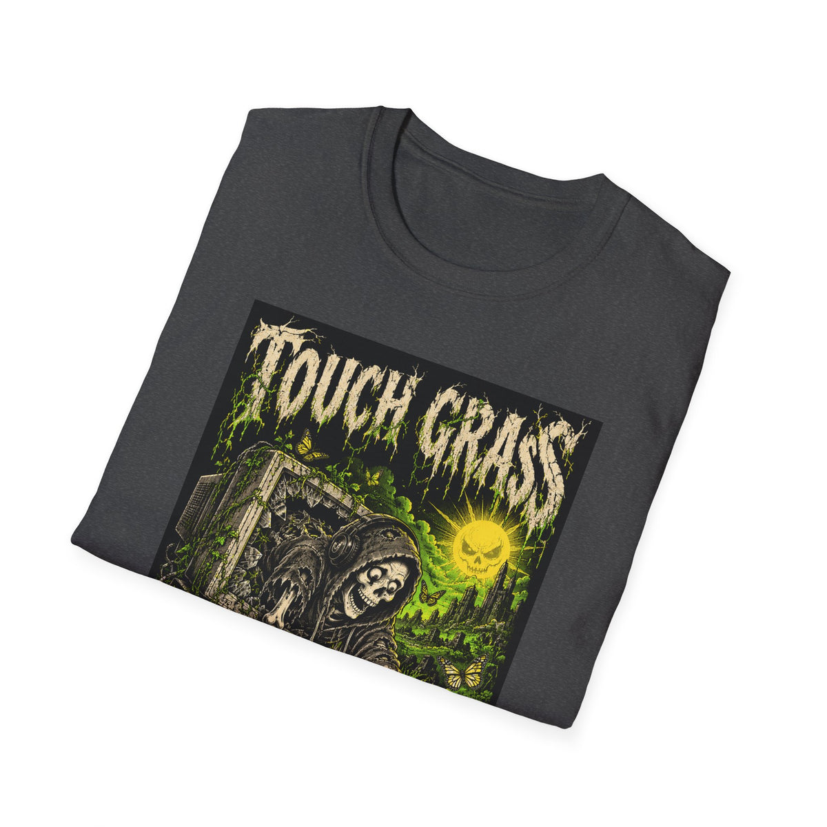 Touch Grass | Grim Reaper | Graphic Tee