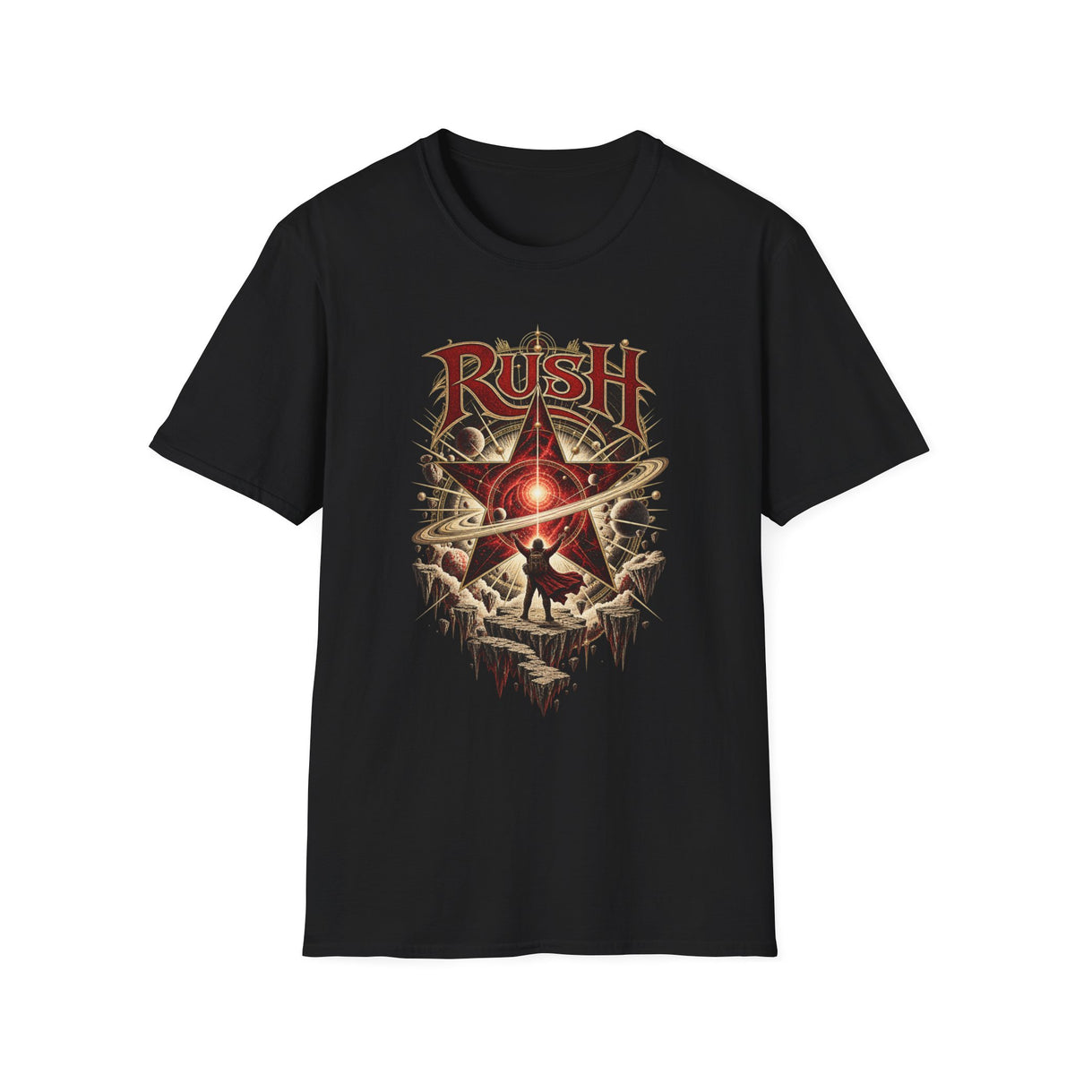 Rush | Legendary Prog Band Band T‑Shirt Cosmic Rebellion