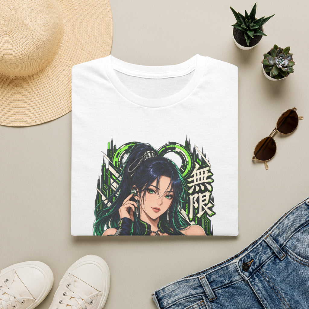 Infinity | Sexy Anime Ninja Pin Up Woman Graphic T-Shirt