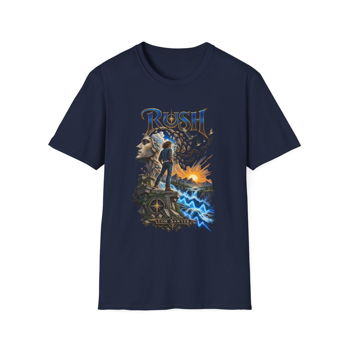 Rush | Tom Sawyer | Legendary Band Graphic T-Shirt