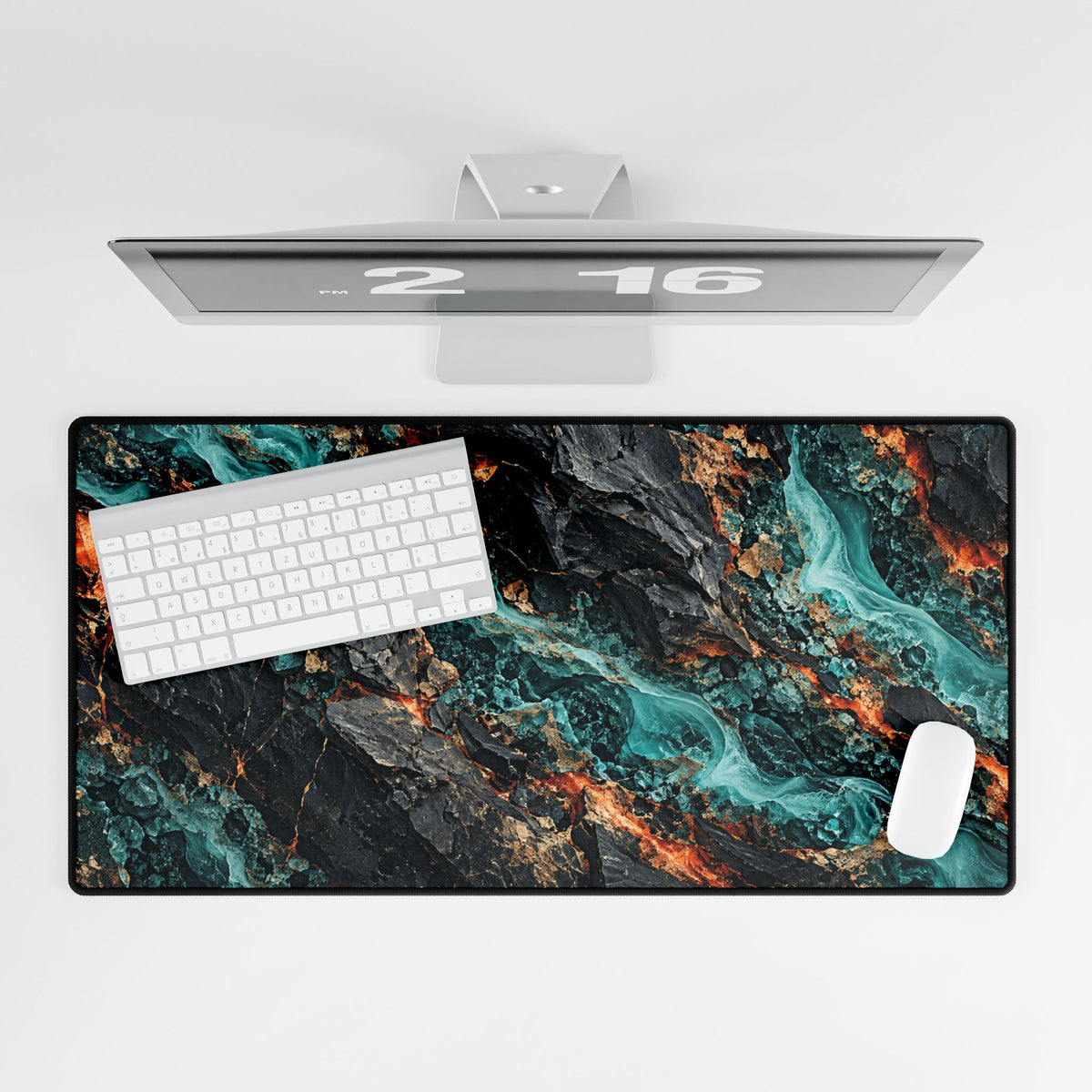 Glacial Ember | Enhanced Mouse Precision Large Gaming / Office Mouse Mat