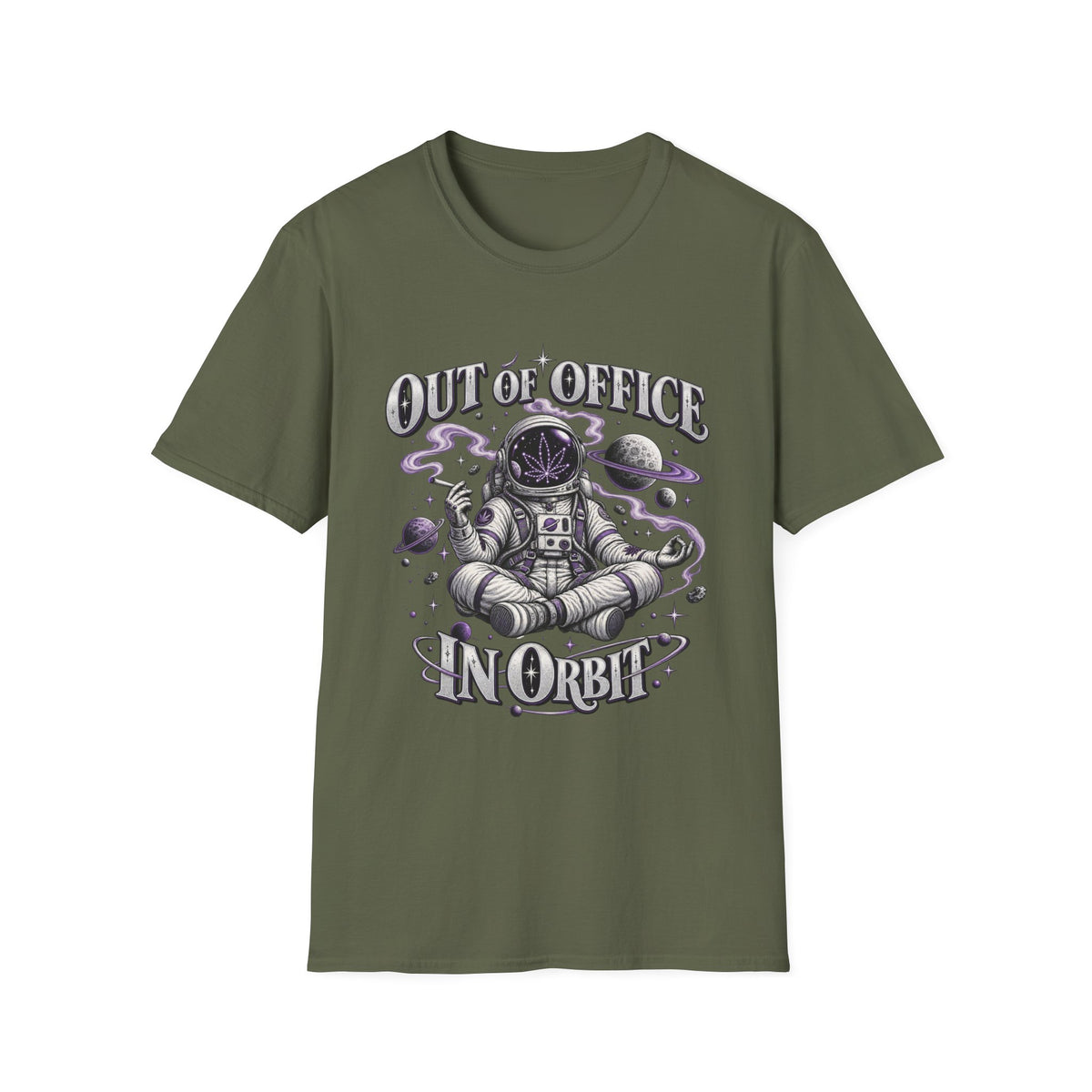 Out of Office In Orbit | Astronaut | Stoner | Space | Tee