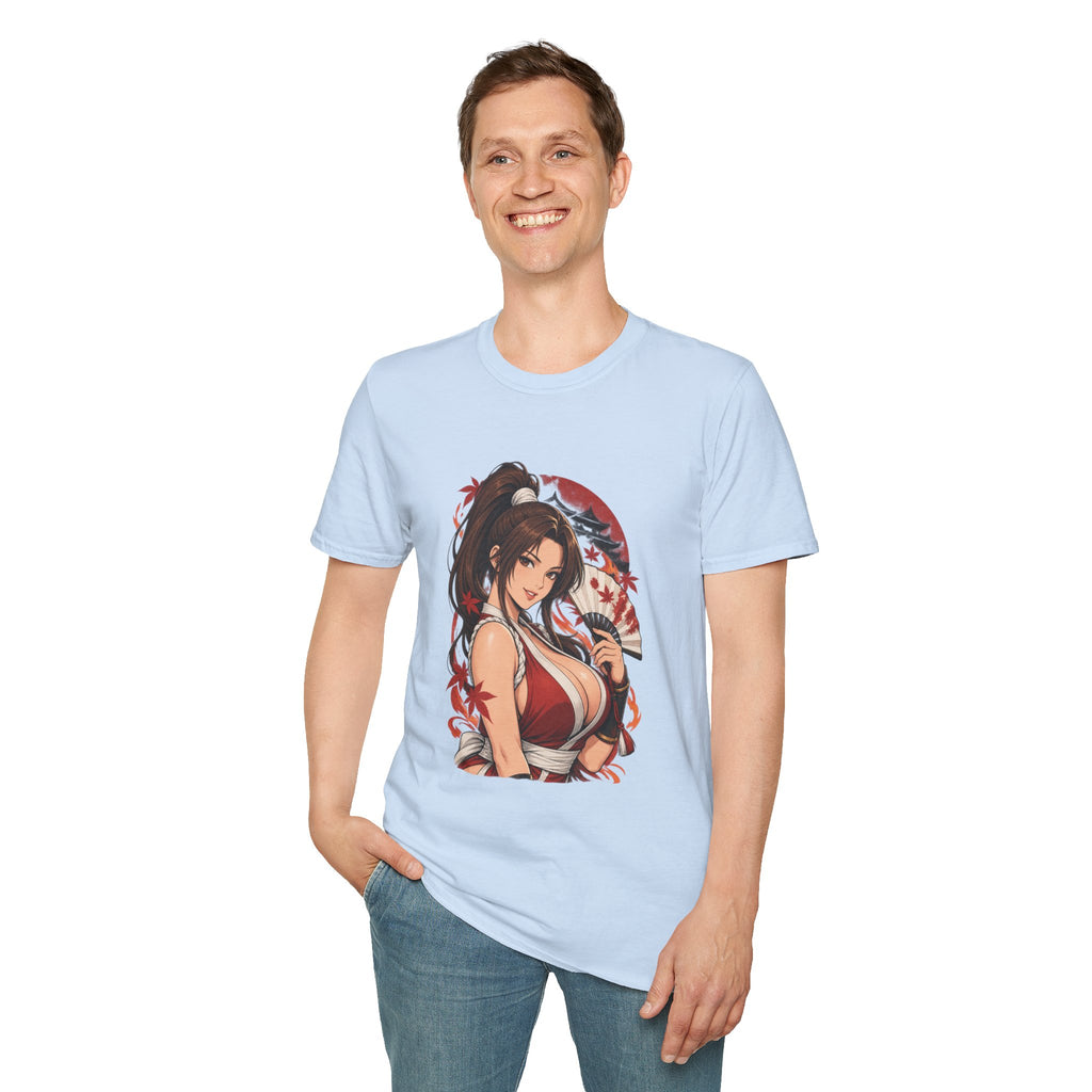 Mai Shiranui | Fatal Fury | Anime Pin Up Kimono Girl T-Shirt