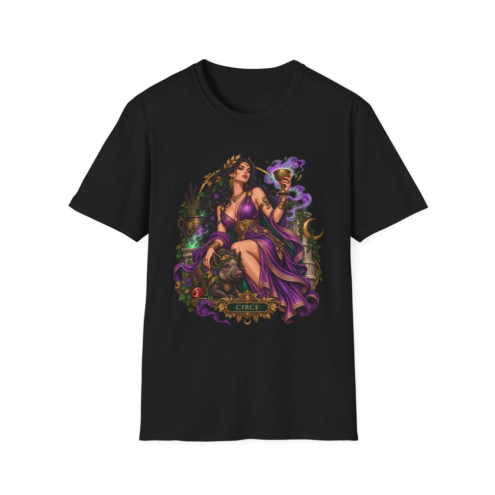 Circe Greek Mythology T-Shirt, Odyssey Enchantress Fantasy Art