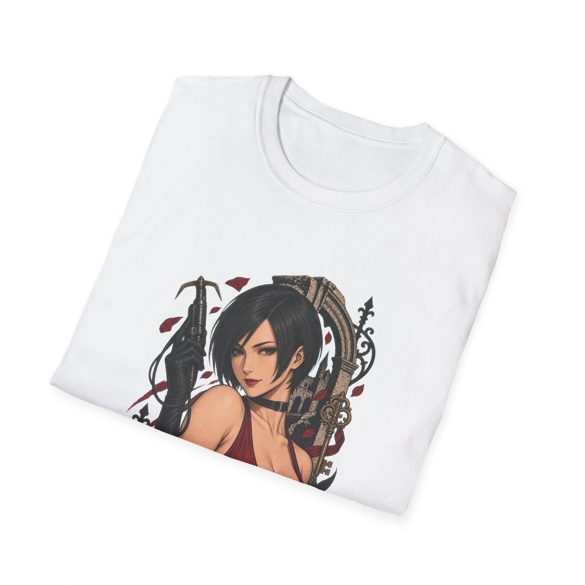 Ada Wong | Residsent Evil Gothic Anime Pin Up Girl T-Shirt