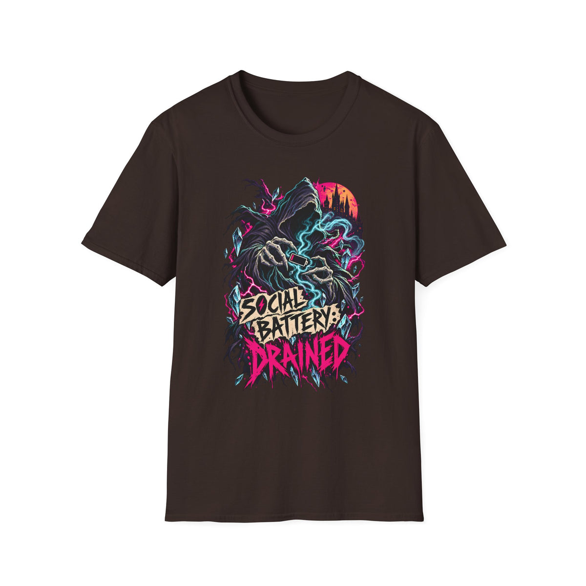 Socially Drained | Dementor | Harry Potter Graphic Tee