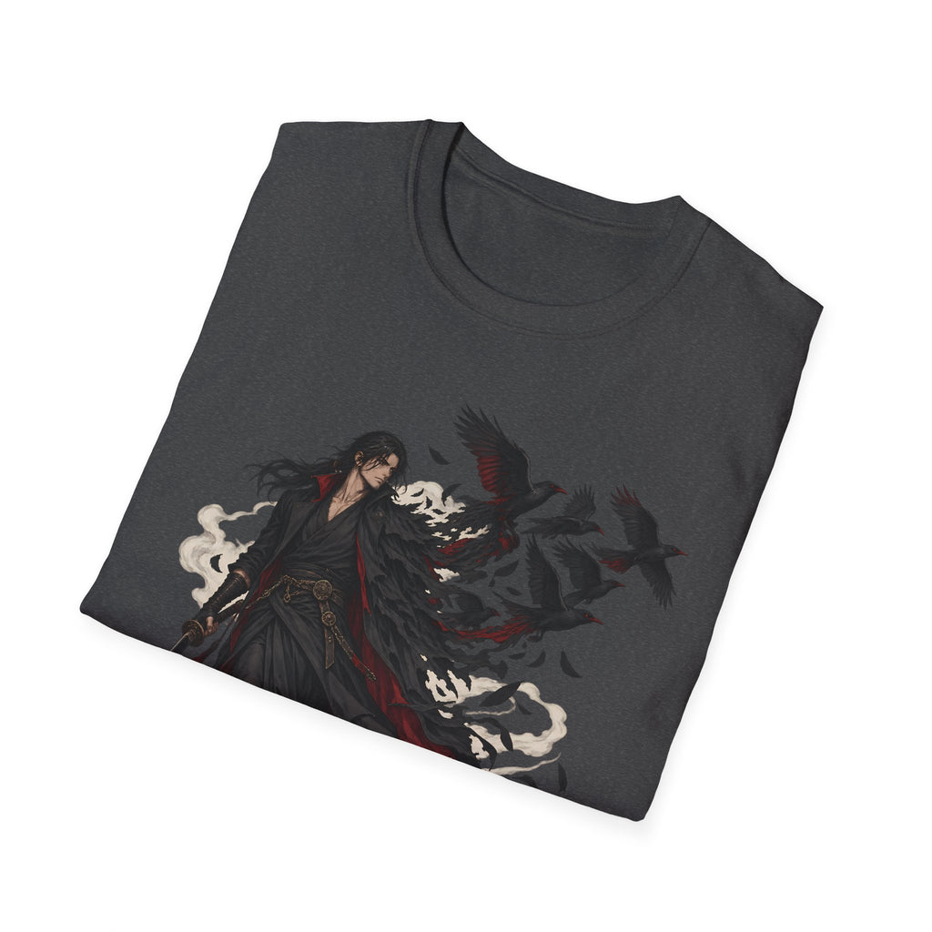 Dark Samurai | Raven Warrior Spirit | Graphic T Shirt
