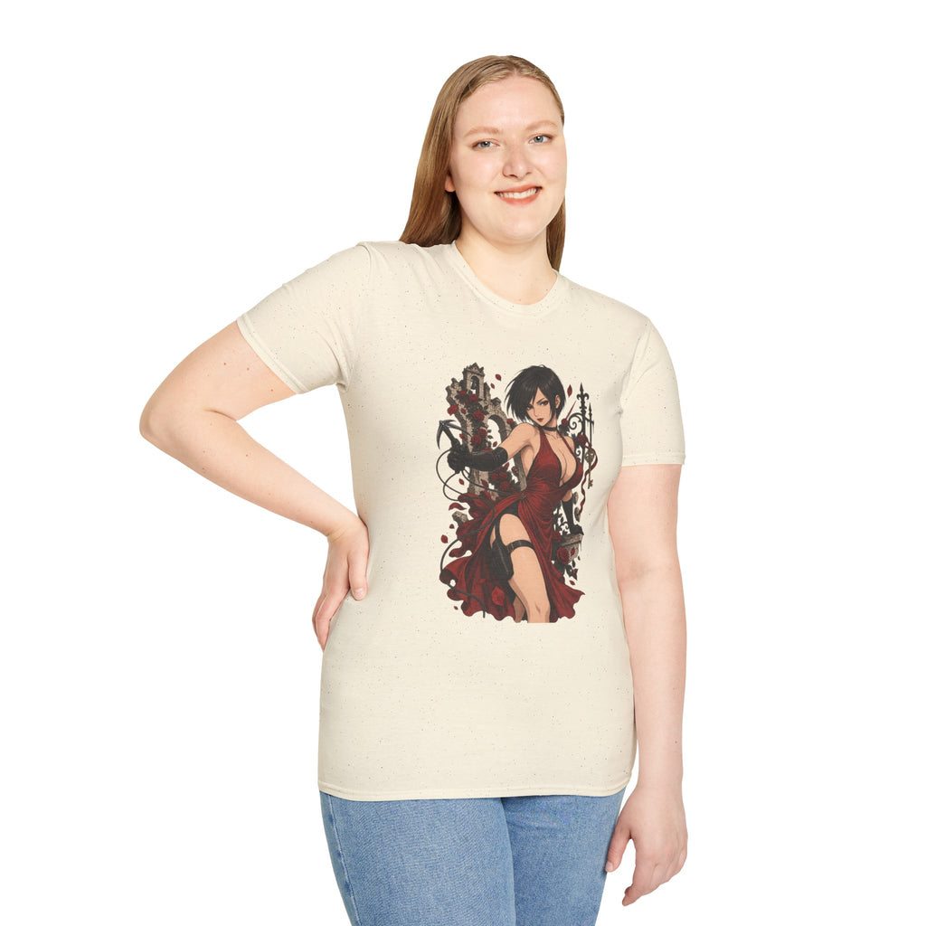 Ada Wong | Resident Evil | Anime Style Pin up Girl T-Shirt