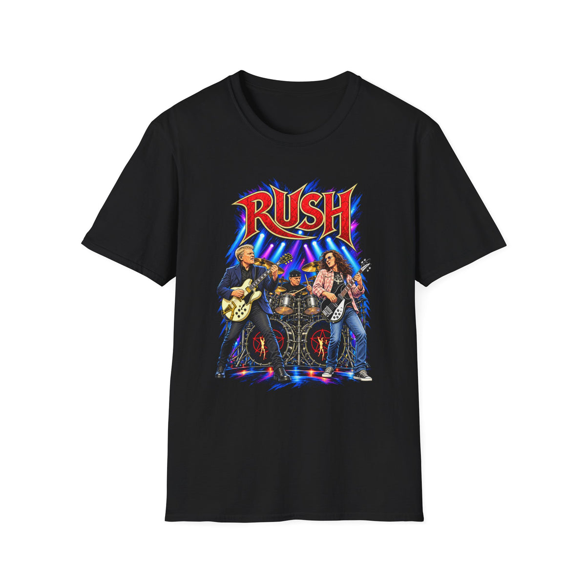 Rush | Concert Band T-Shirt | Retro Rock Concert Graphic Tee