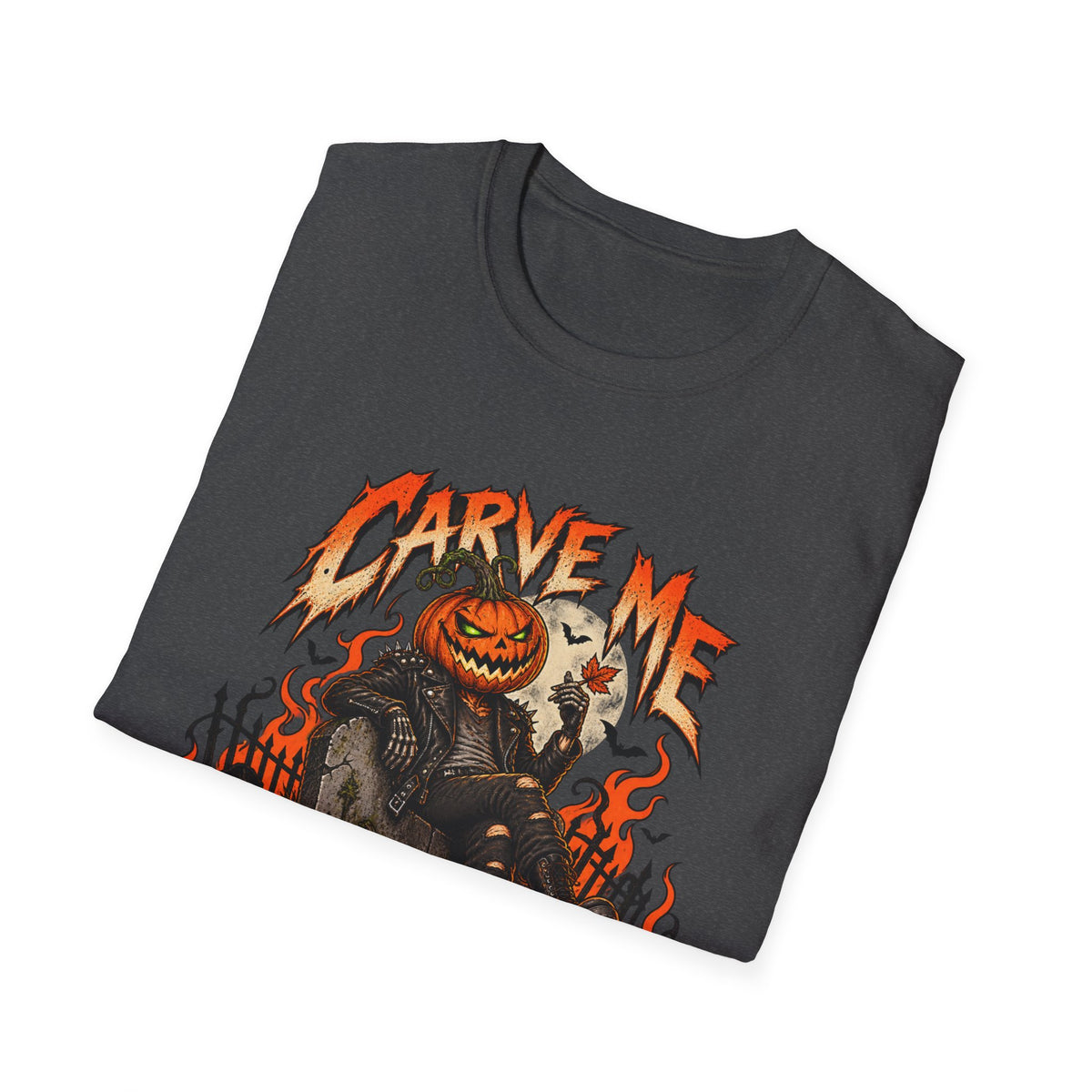 Halloween | Pumpkin Skull | Spooky Graphic Tee