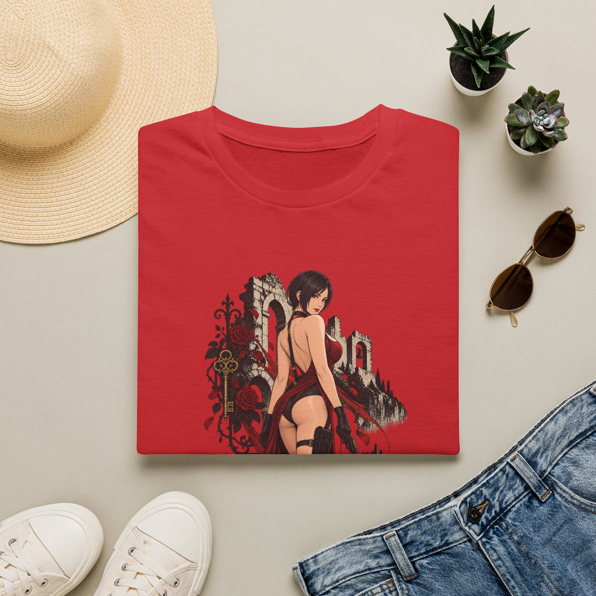 Ada Wong | Resident Evil | Pinup Girl T-Shirt