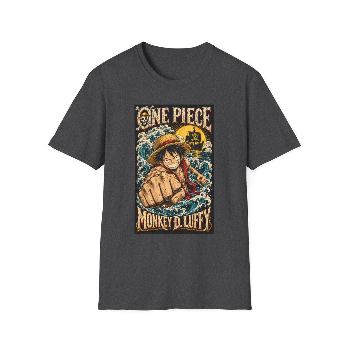 One Piece | Monkey D. Luffy | Vintage Graphic T-Shirt
