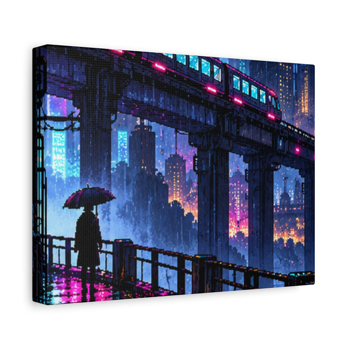 Stretched Matte Canvas Print — 1.25" Depth (Custom Design)