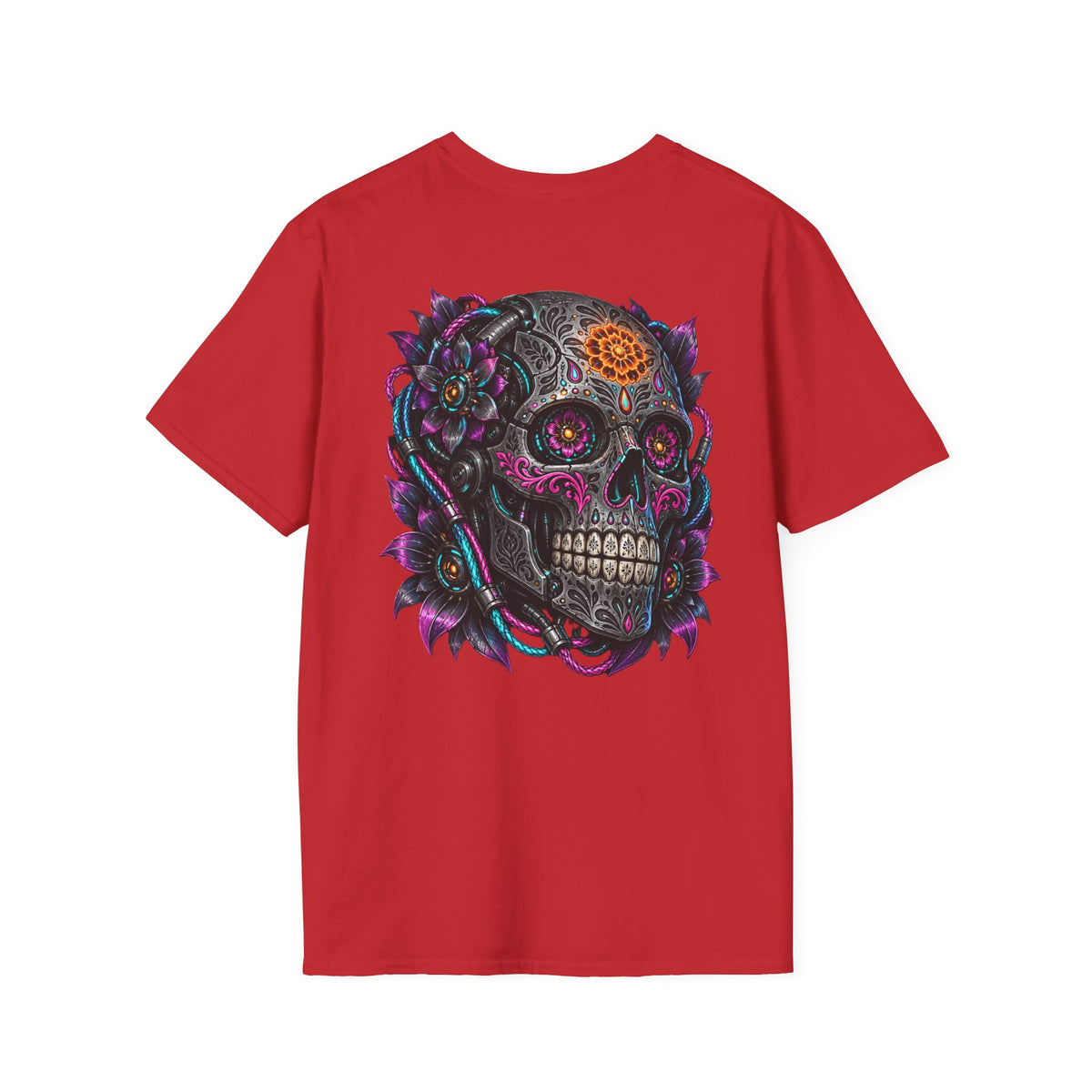 Sugar Skull | Day of the Dead | Floral Skull Tee