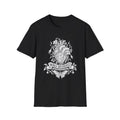 Wired Differently | Floral Anatomical Heart | Neurodiversity Pride Tee