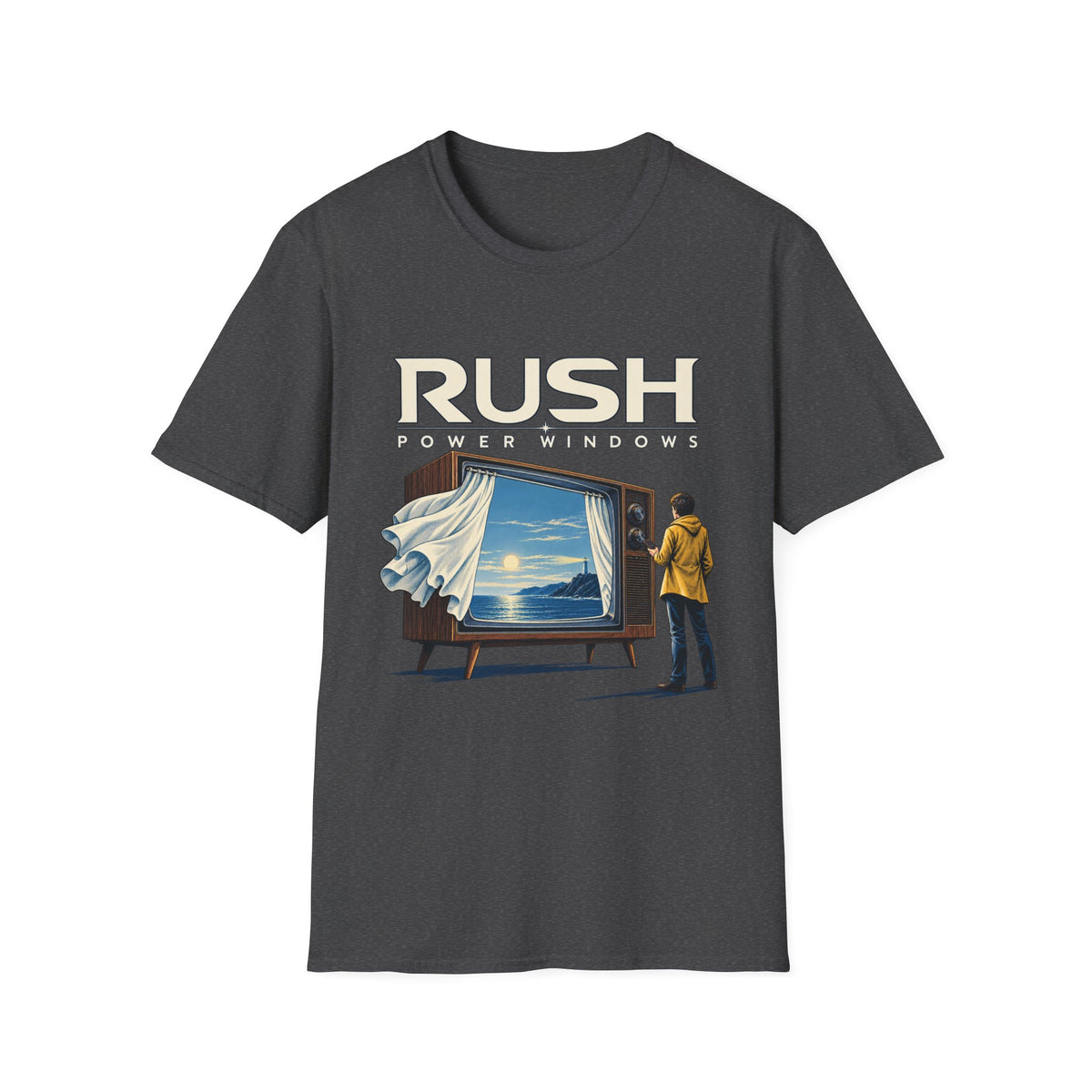 Rush | Power Windows | Prog Rock Band T-Shirt