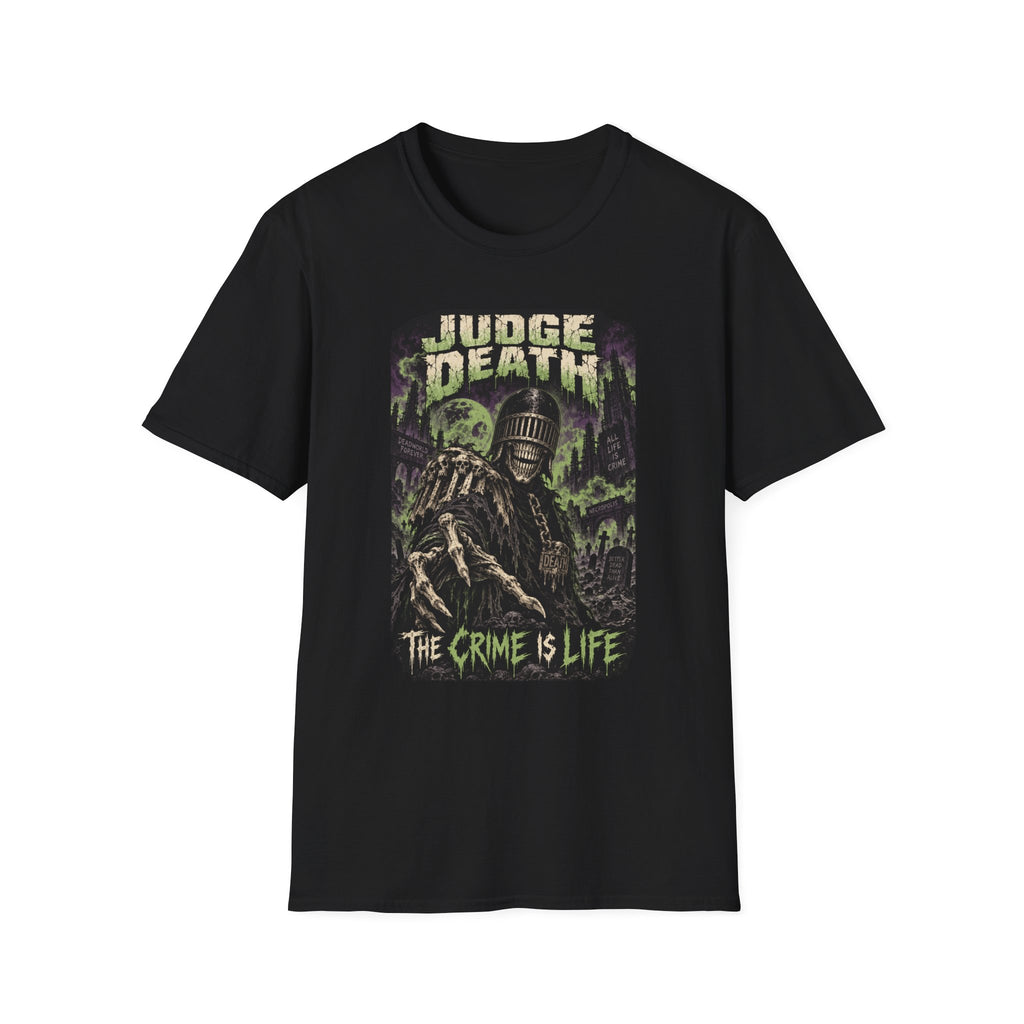 Judge Death | The Crime Is Life | Graphic Tee