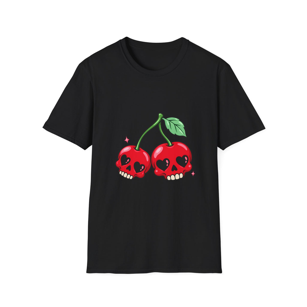 Skull Cherry | Cute Goth Graphic Tee
