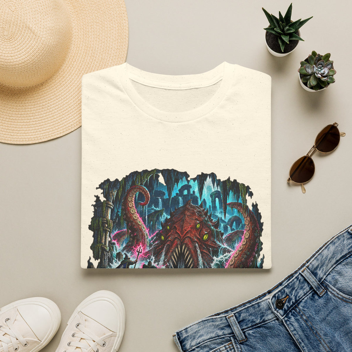Kraken vs Trident | OSRS | Runescape Inspired T Shirt