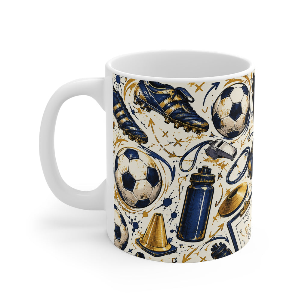 Football Mad | Football Lover Coffee Cup Gift (11oz)