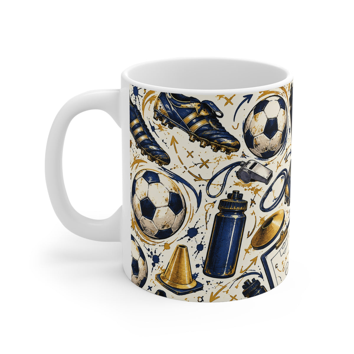 Football Mad | Football Lover Coffee Cup Gift (11oz)