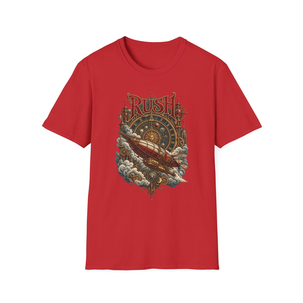 Rush | Clockwork Flight | Prog Band Airship T-Shirt